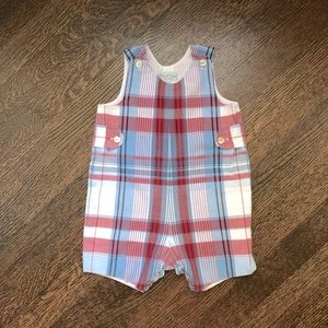 12m Papo d’Anjo Plaid Shortall